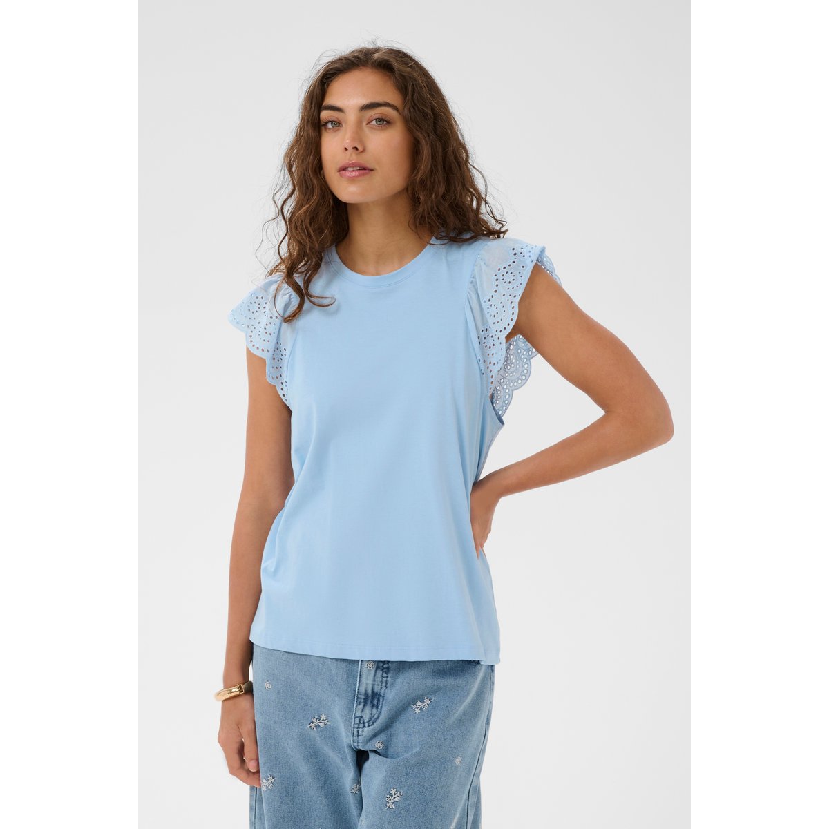 Sans manches bleu powder blue, CULTURE