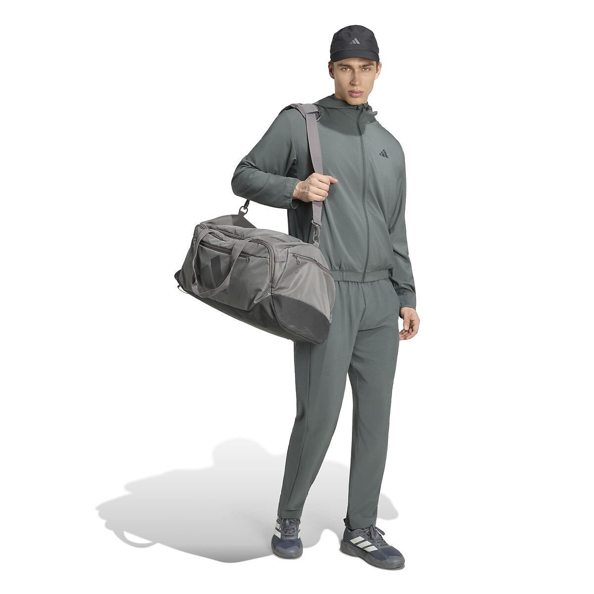 Coupe-vent de training, WORKOUT ESSENTIALS gris foncé, adidas Performance