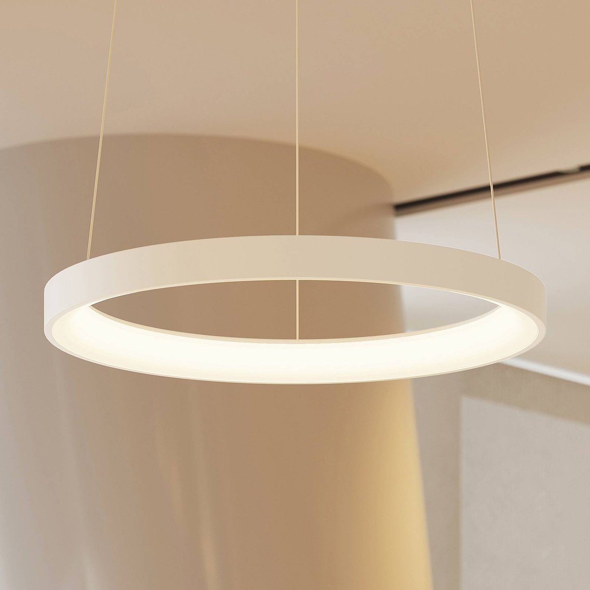 Suspension en métal moderneLED, Vivy blanc, ARCCHIO
