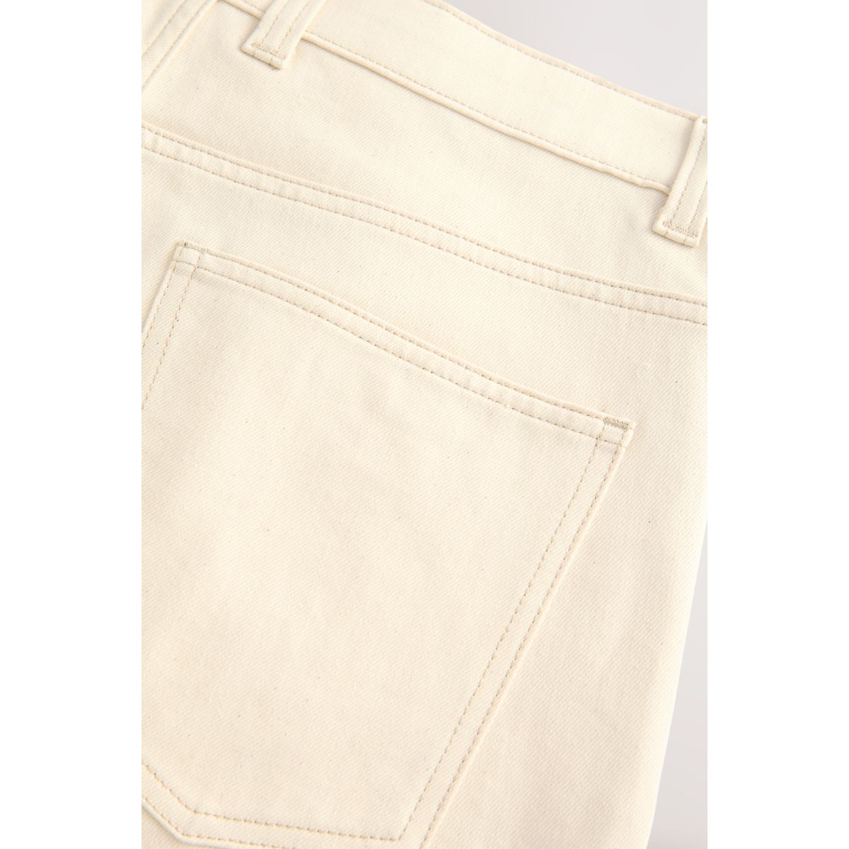 Short en jean stretch écru, NEXT