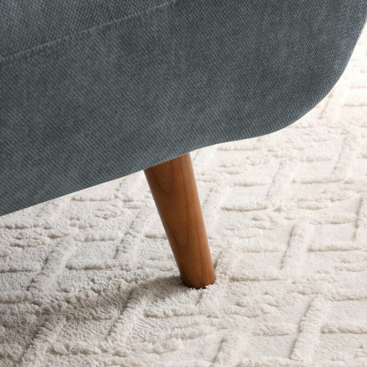 Morgan Chenille Click-Clack 3-Seater Sofa Bed denim, SO'HOME