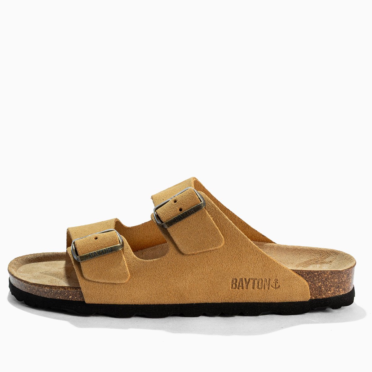 Sandales en cuir ATLAS camel, BAYTON