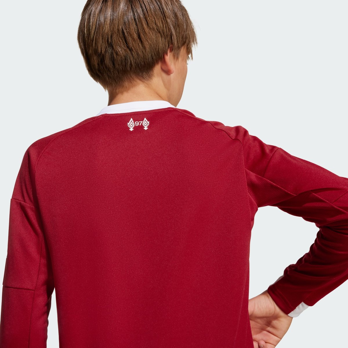 Maillot Domicile À Manches Longues Liverpool Fc 25/26 Enfants strawberry red, adidas Performance