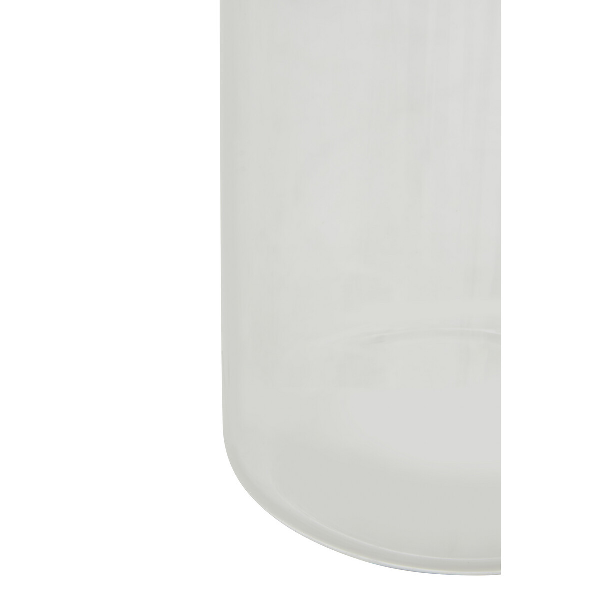 Medium Glass Storage Jar with Acacia Wood Lid transparent, SO'HOME