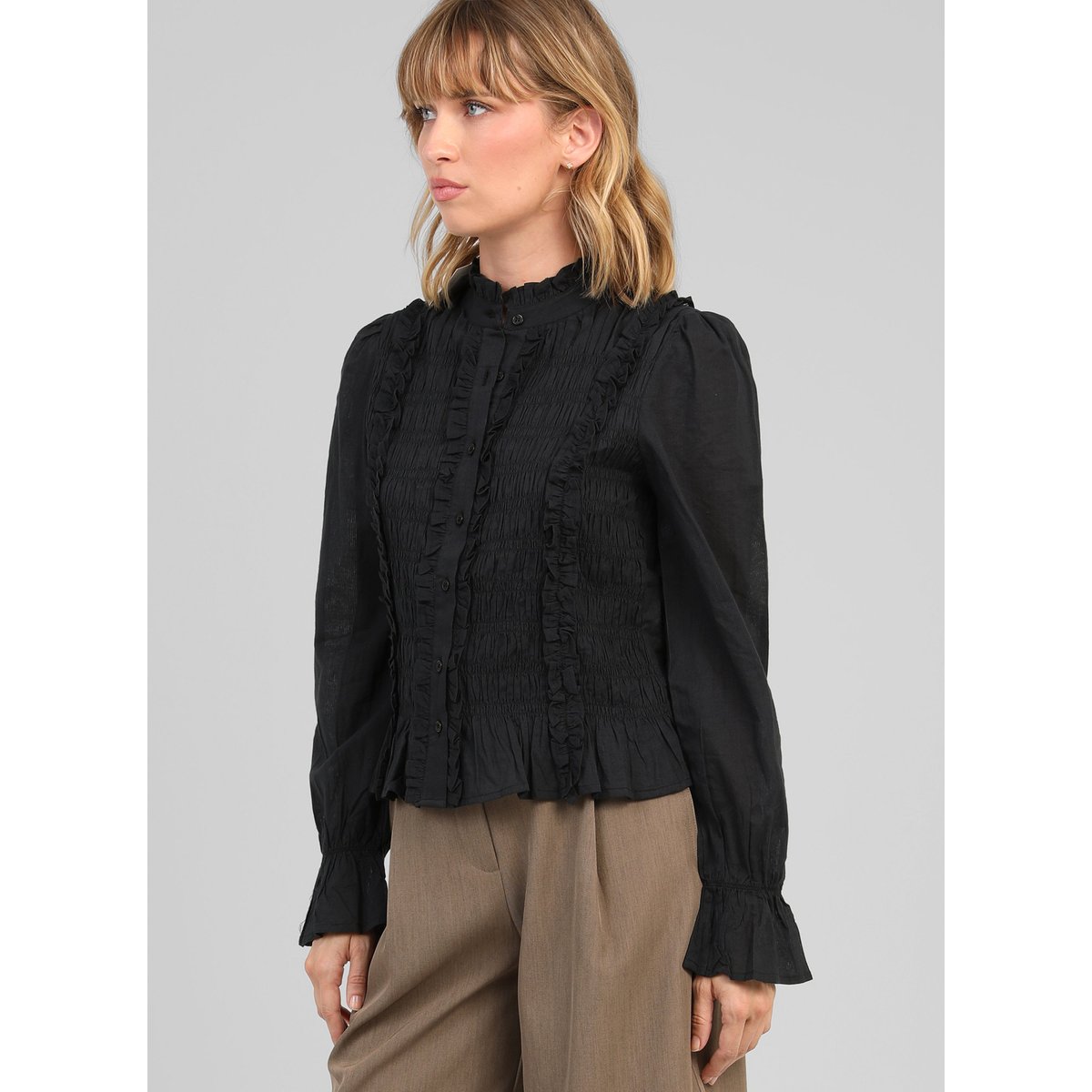 Blouse SLOANY noir, AN'GE