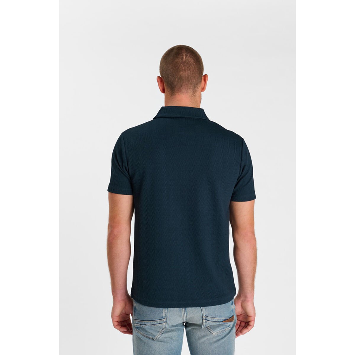 Polo DEVI deep blue, LE TEMPS DES CERISES
