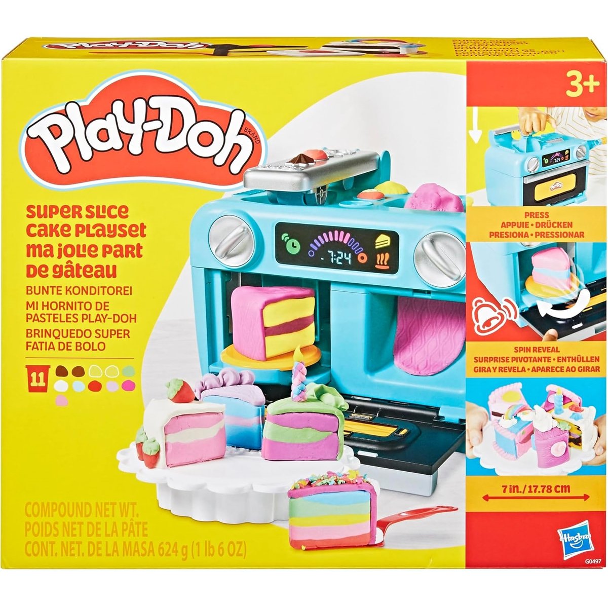 Ma jolie part de gateau multicolore, HASBRO