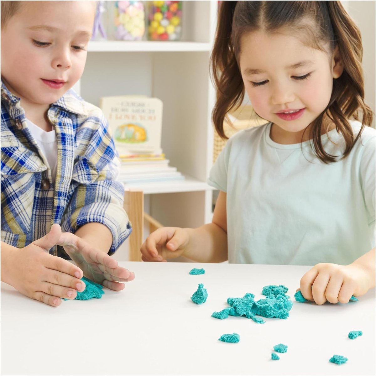 Étui Kinetic Sand Castle vert, SPIN MASTER