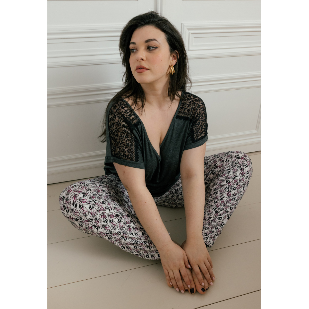 Pantalon BELEN gris, VARIANCE
