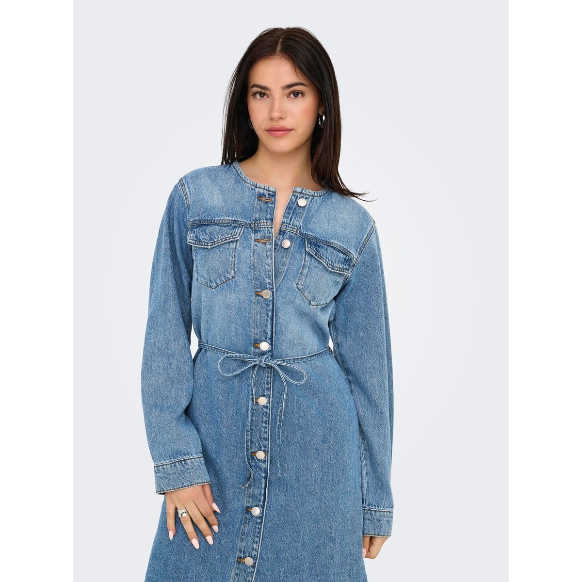 Robe En Denim light blue denim, ONLY