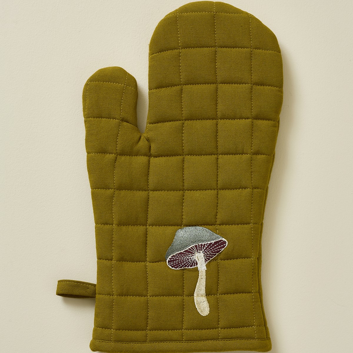 Gant de cuisine AUTOMNE olive, SYLVIE THIRIEZ