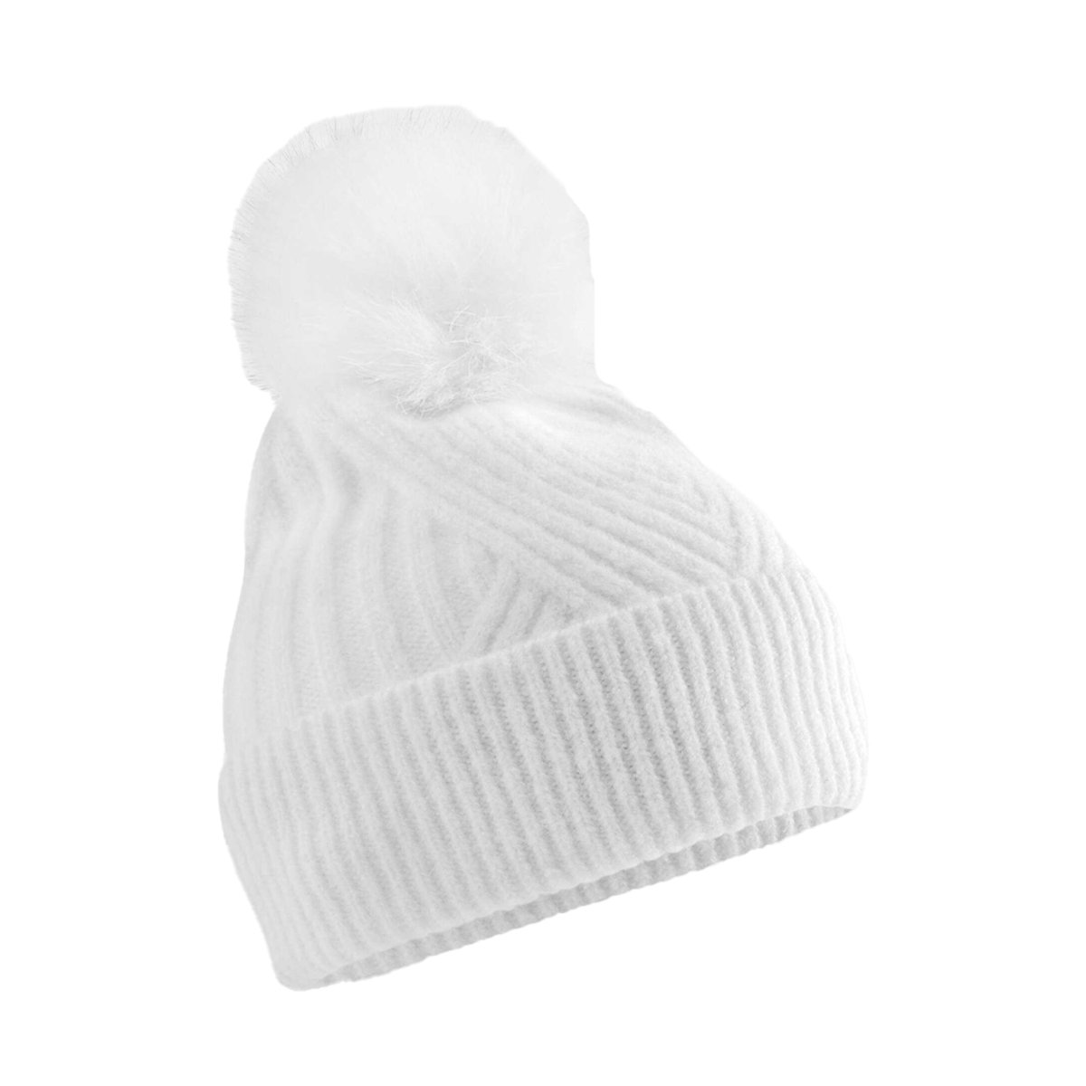 Bonnet SNOW LUXE blanc, BEECHFIELD