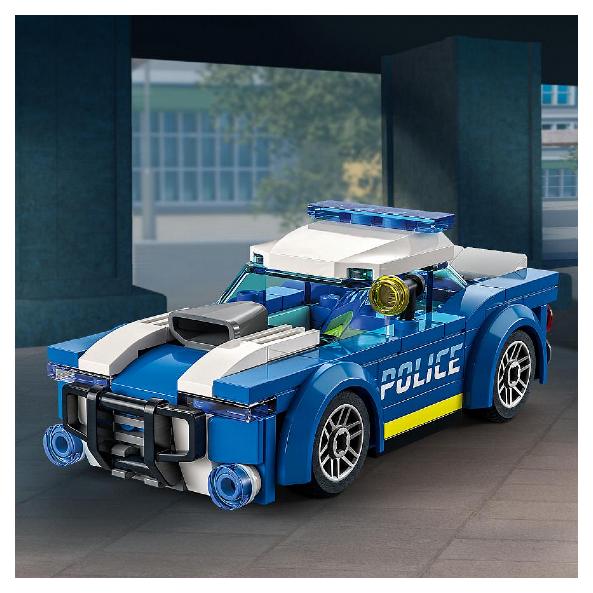 LEGO City - Set de la Voiture de Police 60312 pour Enfants multicolore, LEGO