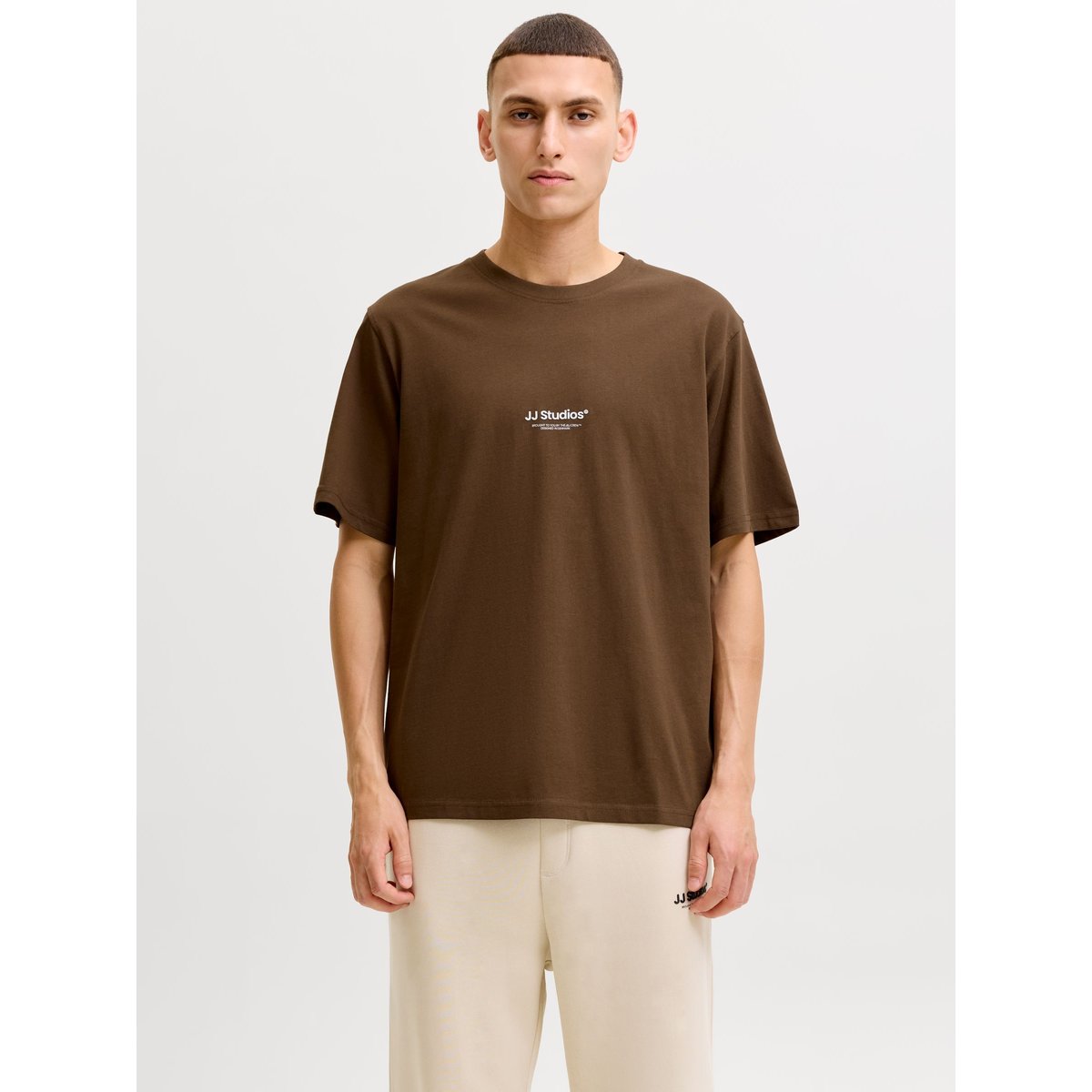T-Shirt white 1, JACK & JONES