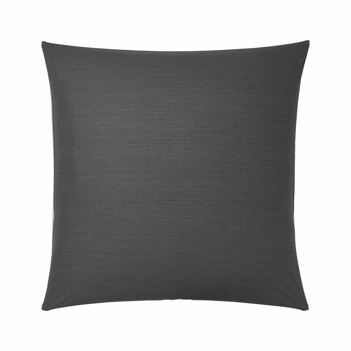 Parure bicolore en viscose de bambou, taies carrées, ECORCE carbone, ORIGIN