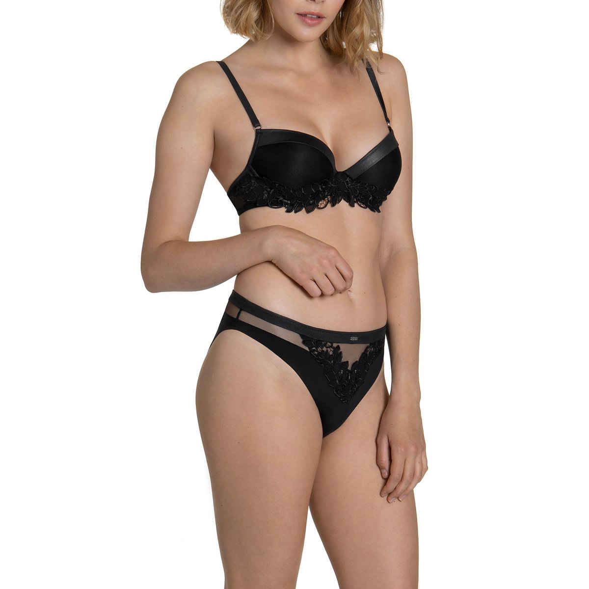 Soutien-gorge préformé Illusion noir, LISCA