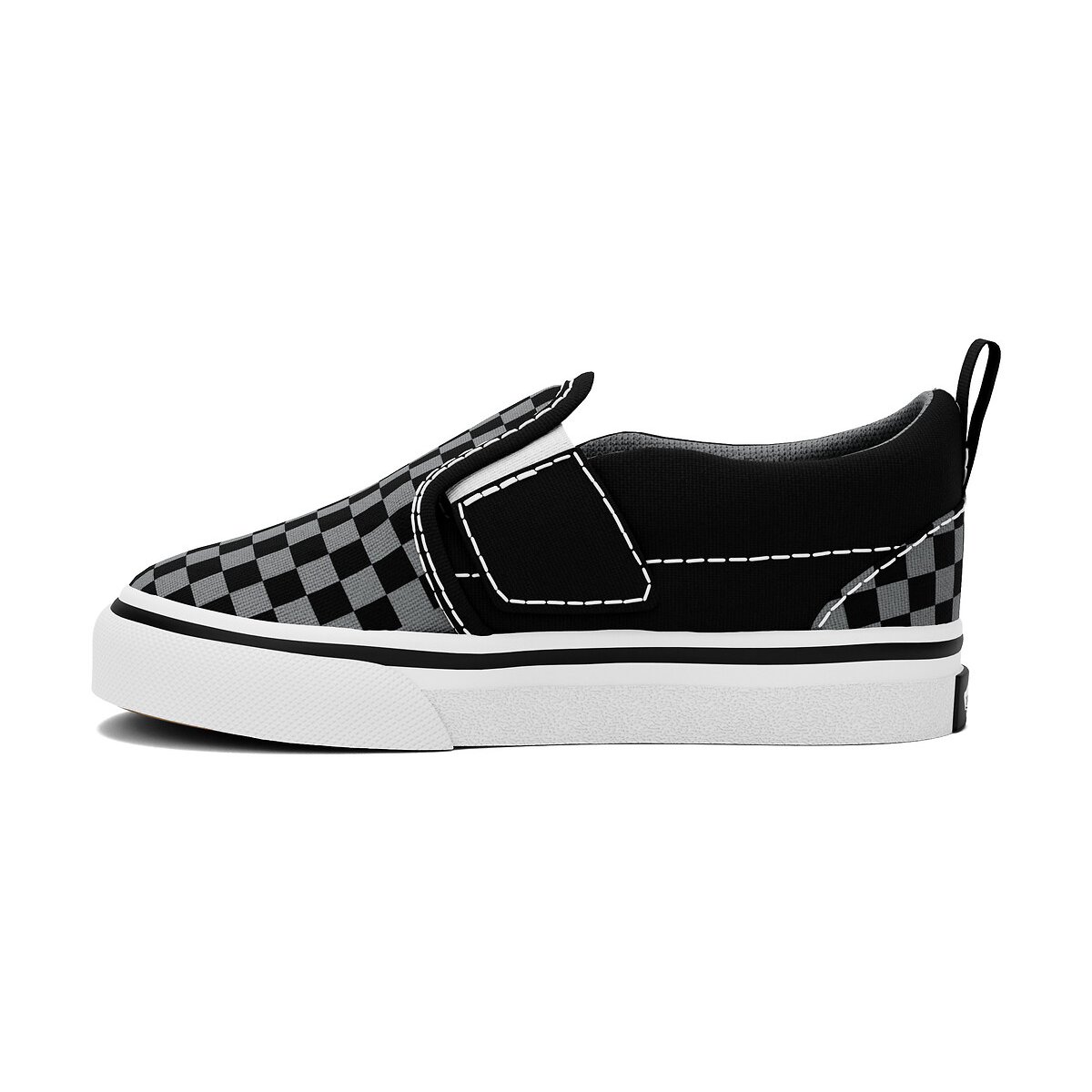 Baskets Classic Slip-On noir/gris, VANS