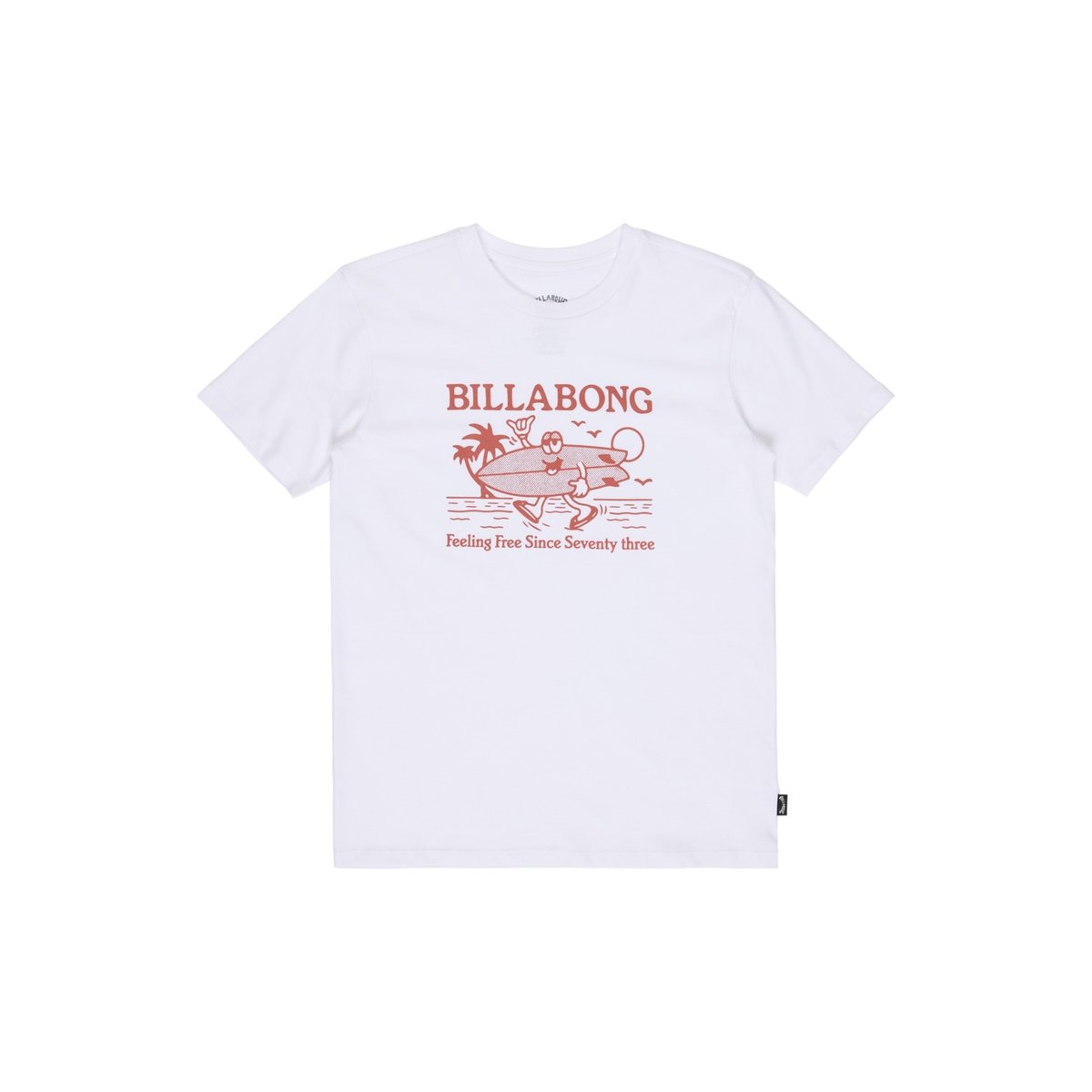 T shirt manches courtes TWINNY blanc white, BILLABONG