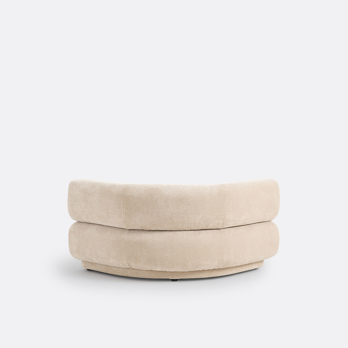Angle modulable velours texturé, Teide ecru, LA REDOUTE INTERIEURS