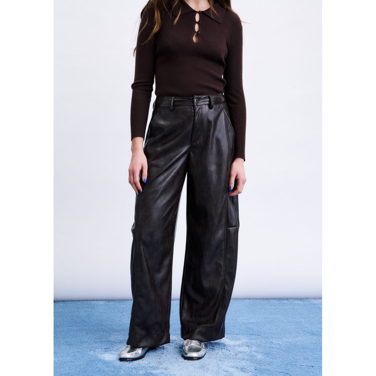 Pantalon Nemea NEMEA marron chocolat, FRNCH