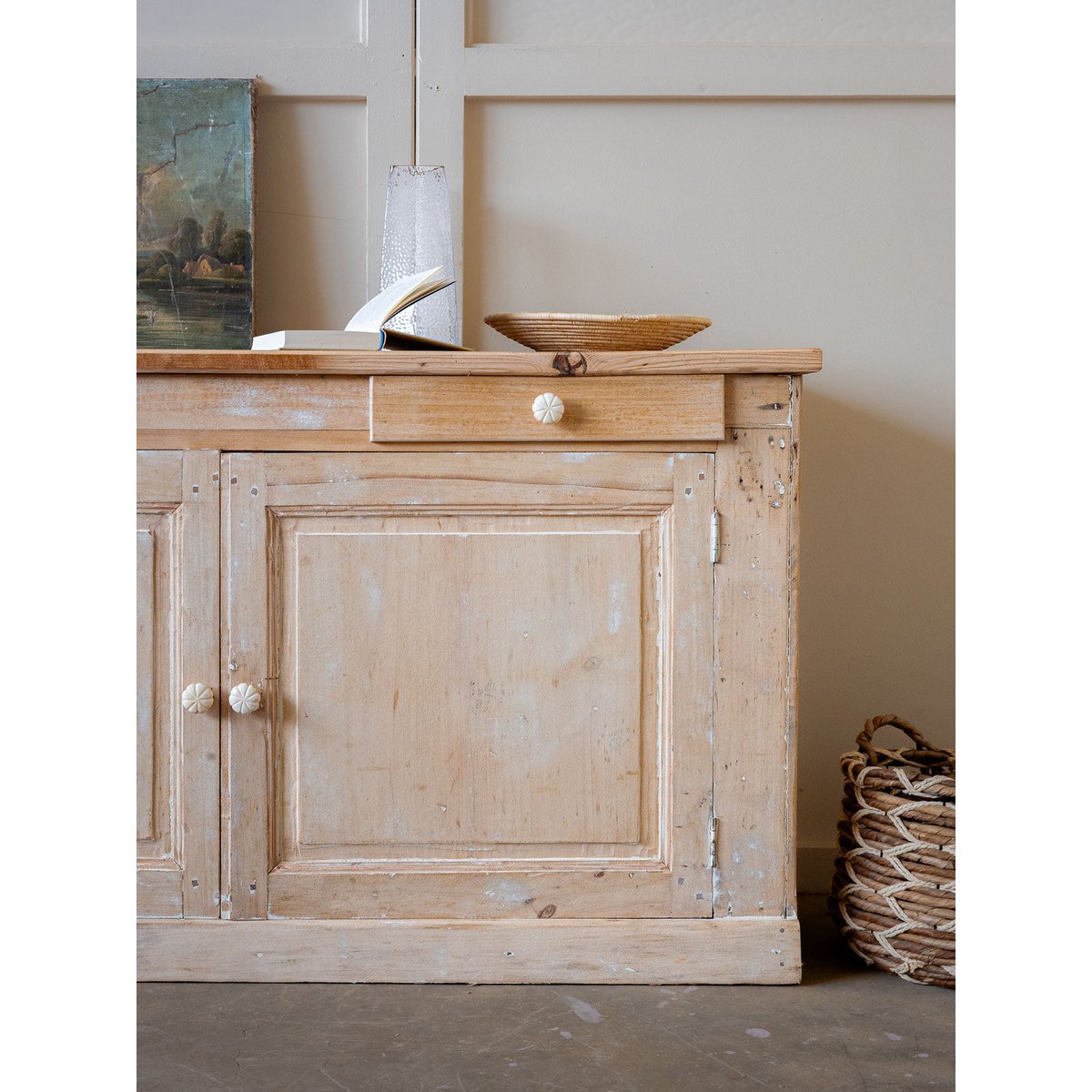 Buffet façon comptoir de magasin Gilbert N°1661 - Bon état beige, DEBONGOUT