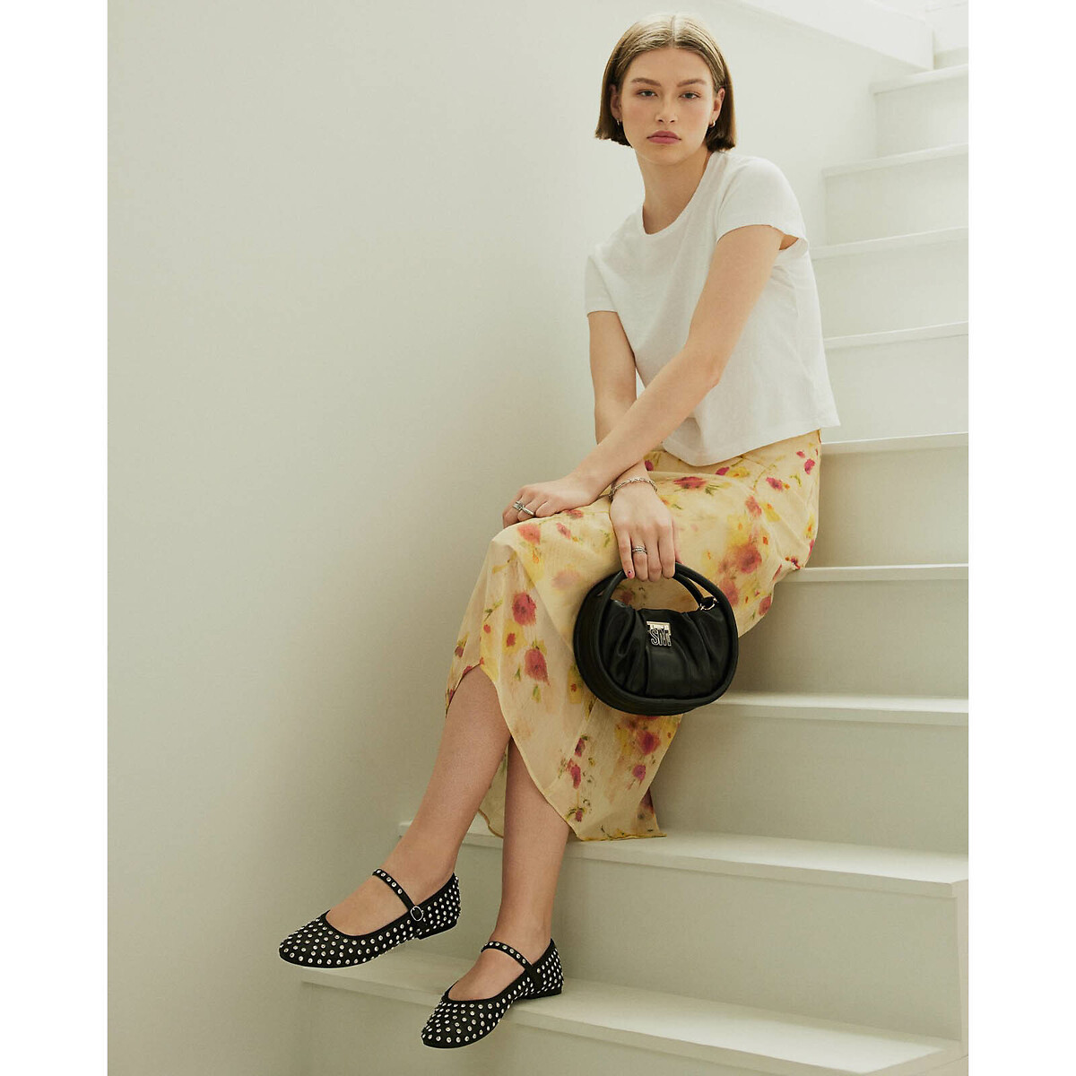 Vinetta-R Mary Jane Ballet Flats black, STEVE MADDEN