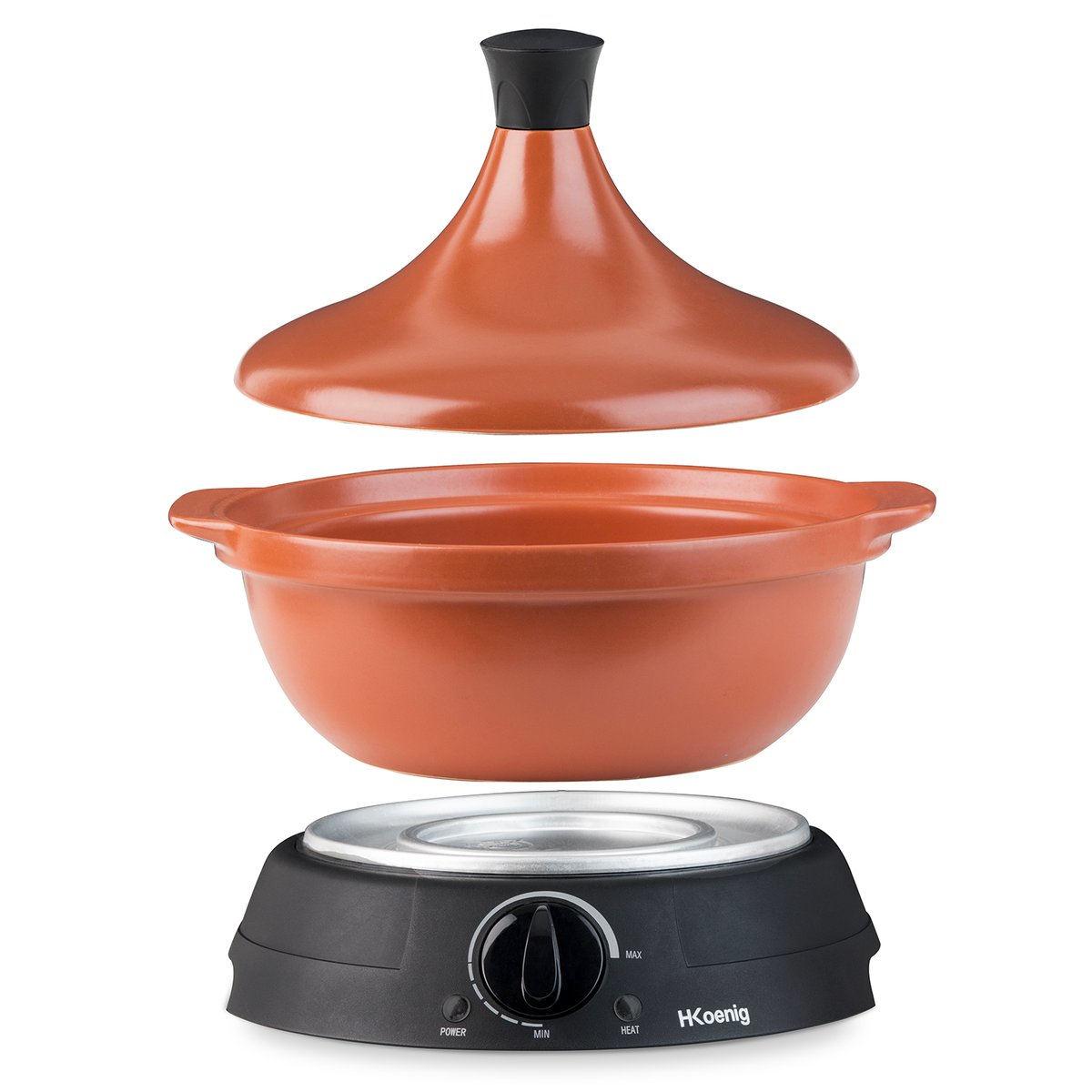 tajine électrique - taj3 marron, H.KOENIG