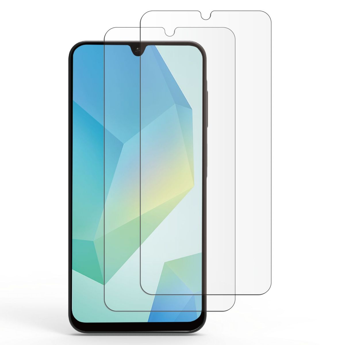 Pack Samsung A26 coque + verre trempé couleur unique, ESSENTIEL B
