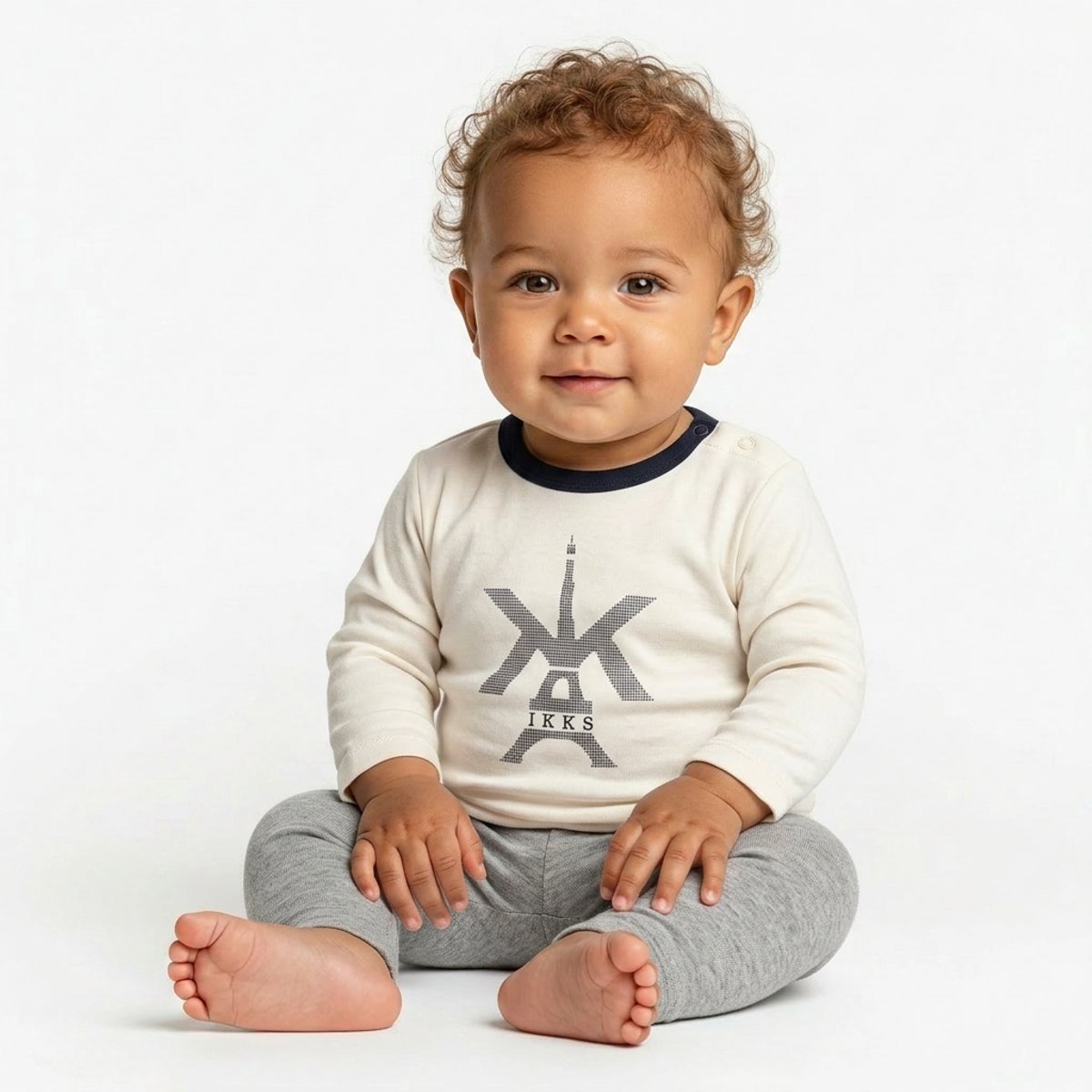 Pull bébé - Très bon état beige, IKKS