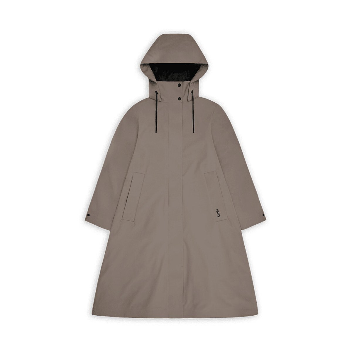 Veste longue imperméable, SUVA SOFTSHELL gris cendré, RAINS