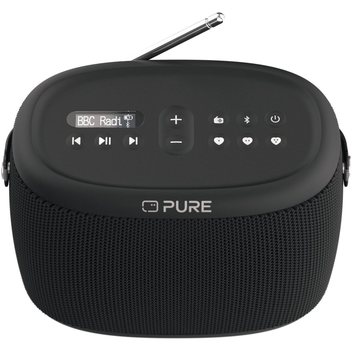 Radio DAB Woodland Black couleur unique, PURE