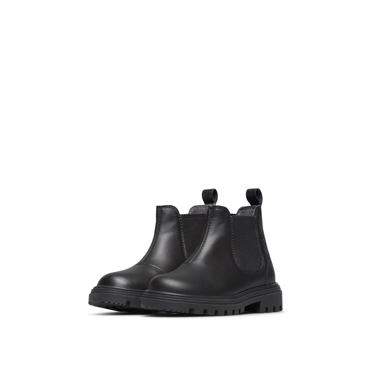 Chaussures premiers pas en cuir KEEIRA noir-, NATURINO