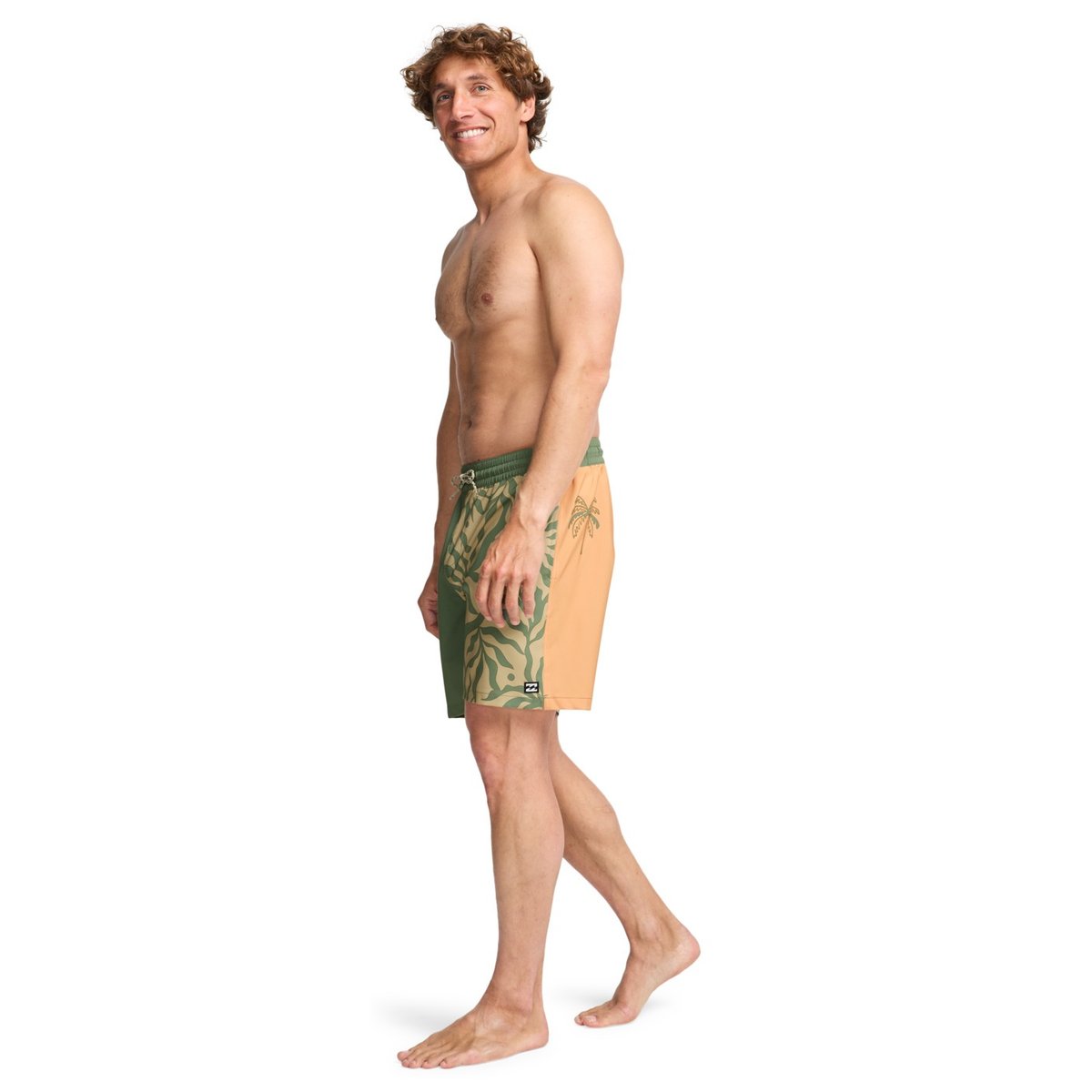 Short de bain REFLECTION LAYBACK orange peach, BILLABONG