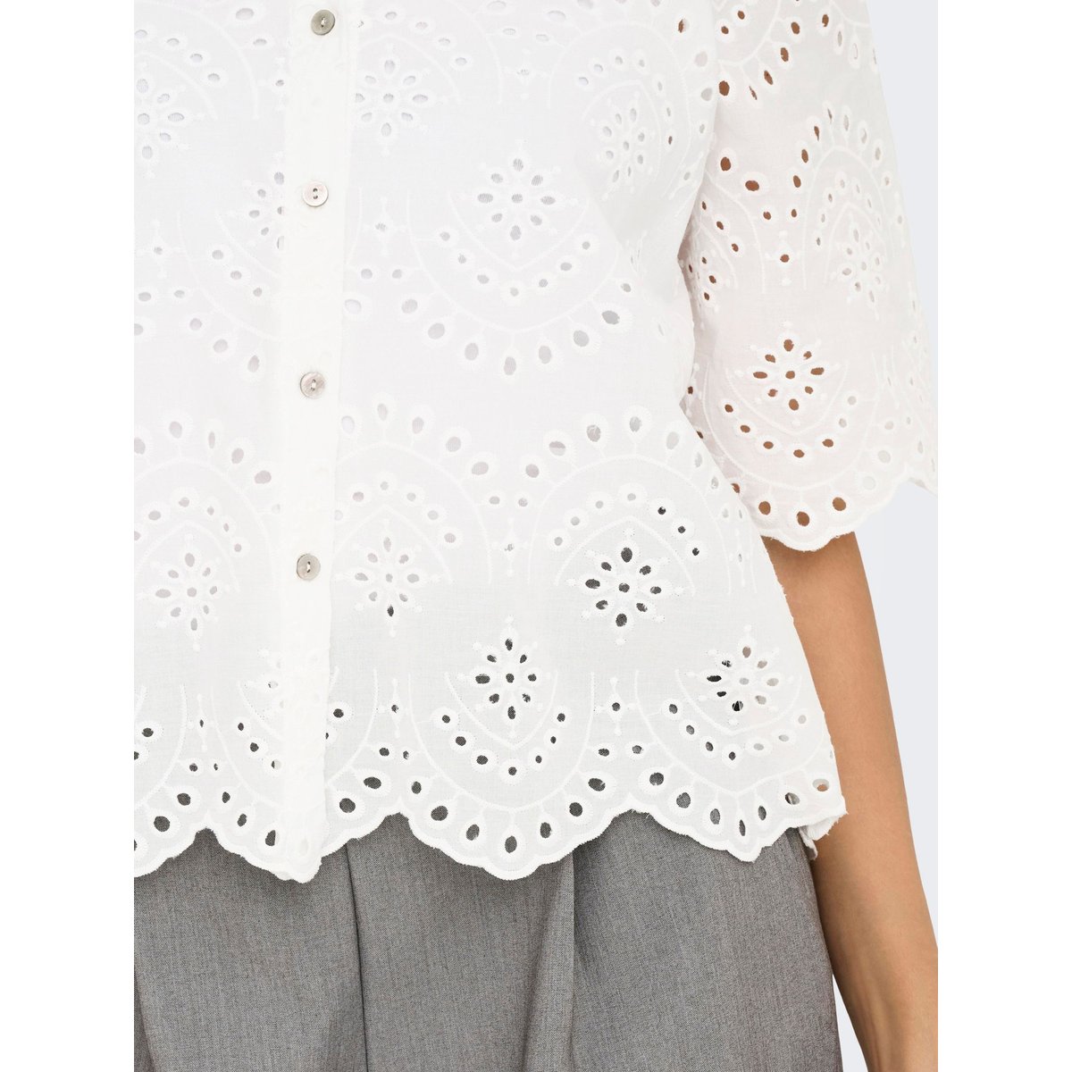 Chemise cloud dancer, ONLY
