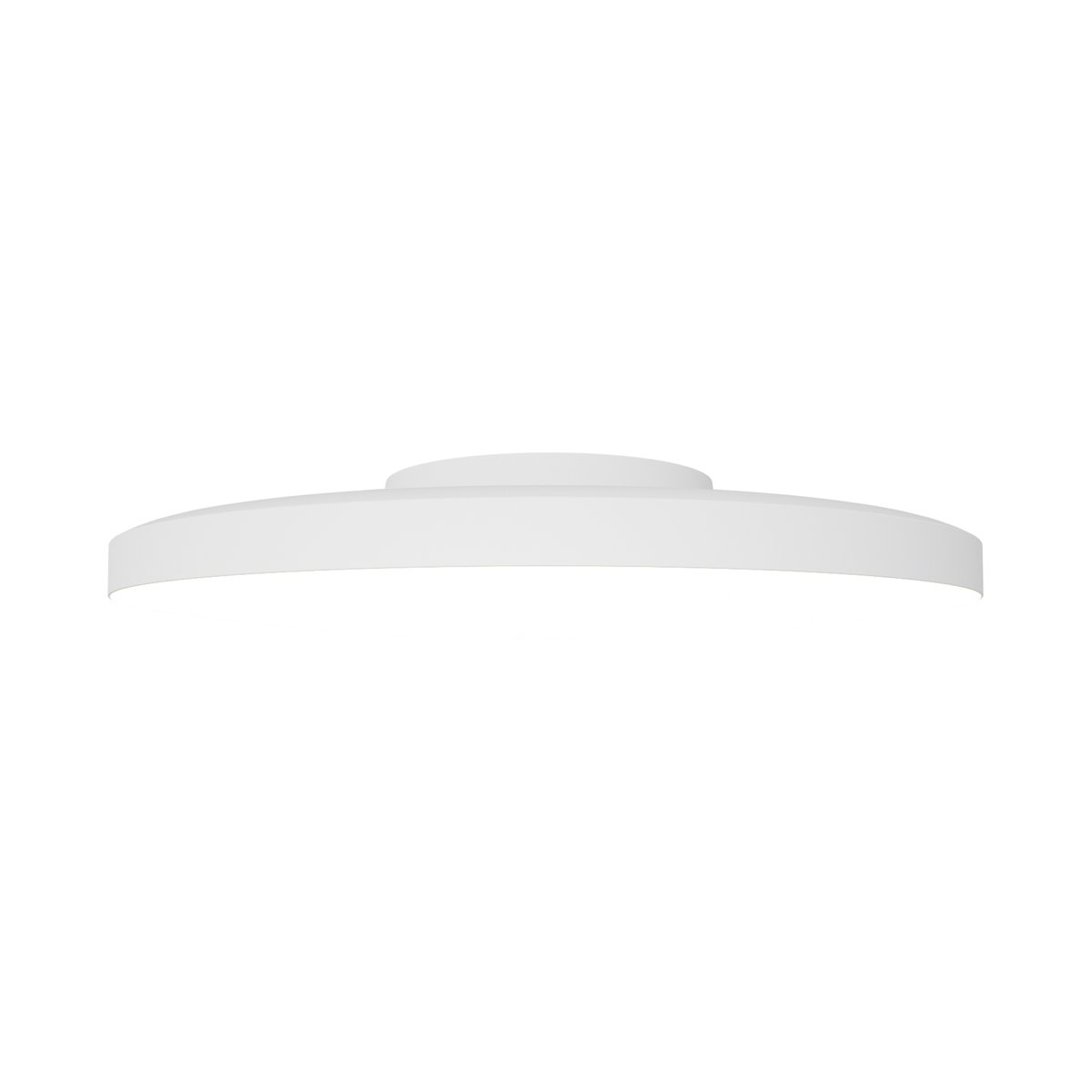 Plafonnier Rond et moderne de salle de bain en plastique, SERENOVA blanc, NORDLUX
