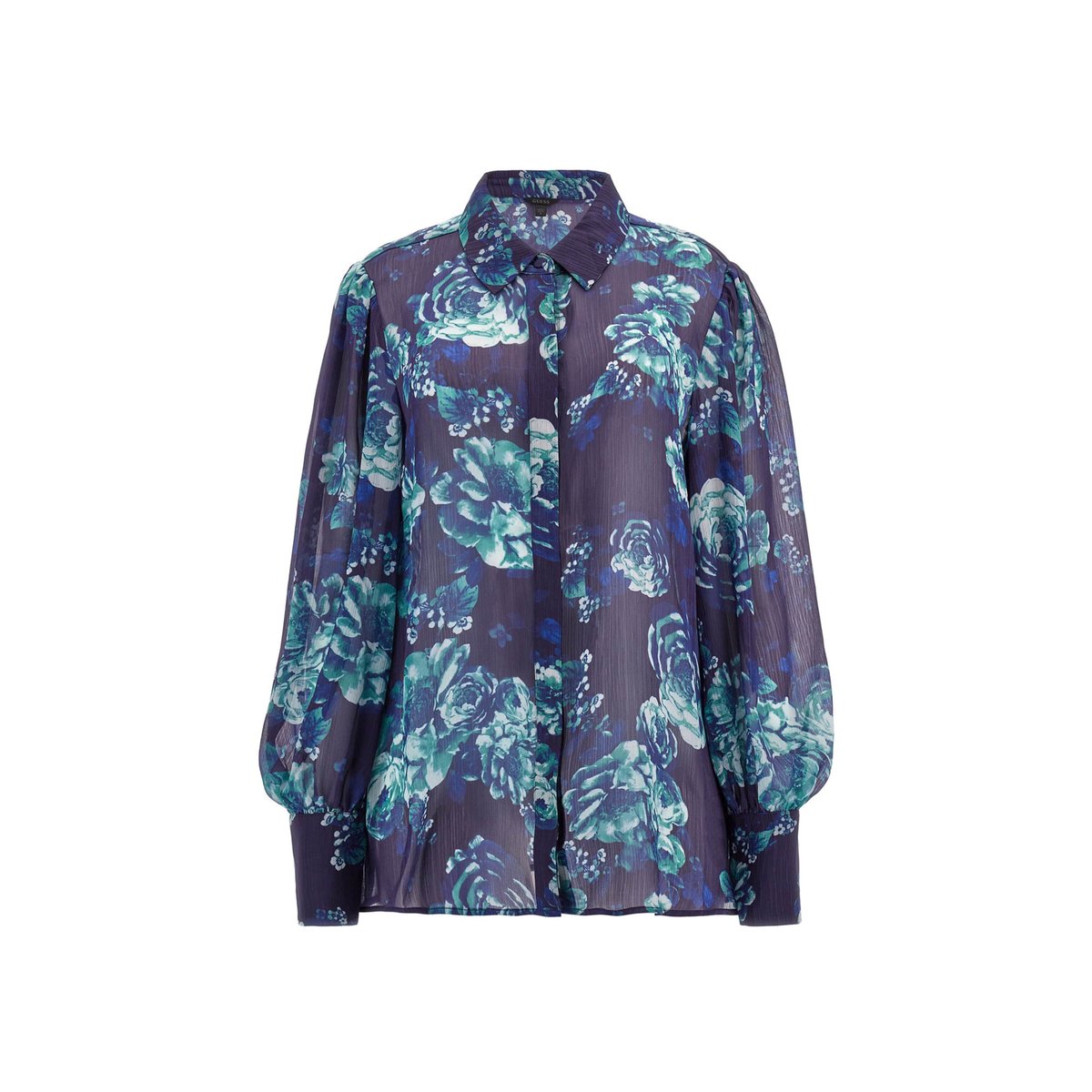 Blouse Imprimé Floral bleu floral, GUESS