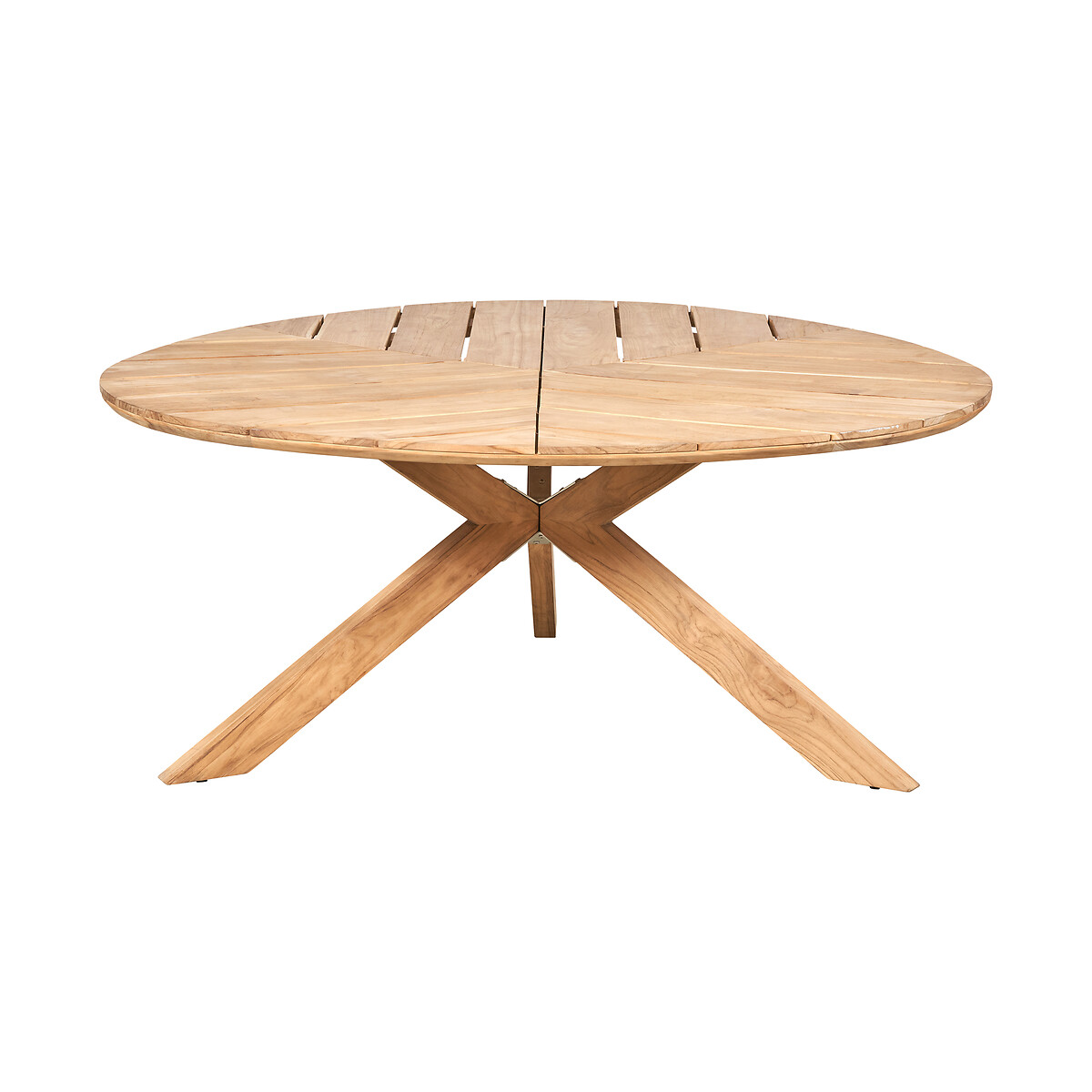 Salita Teak Wood 6 Seater Patio Dining Set natural, SO'HOME