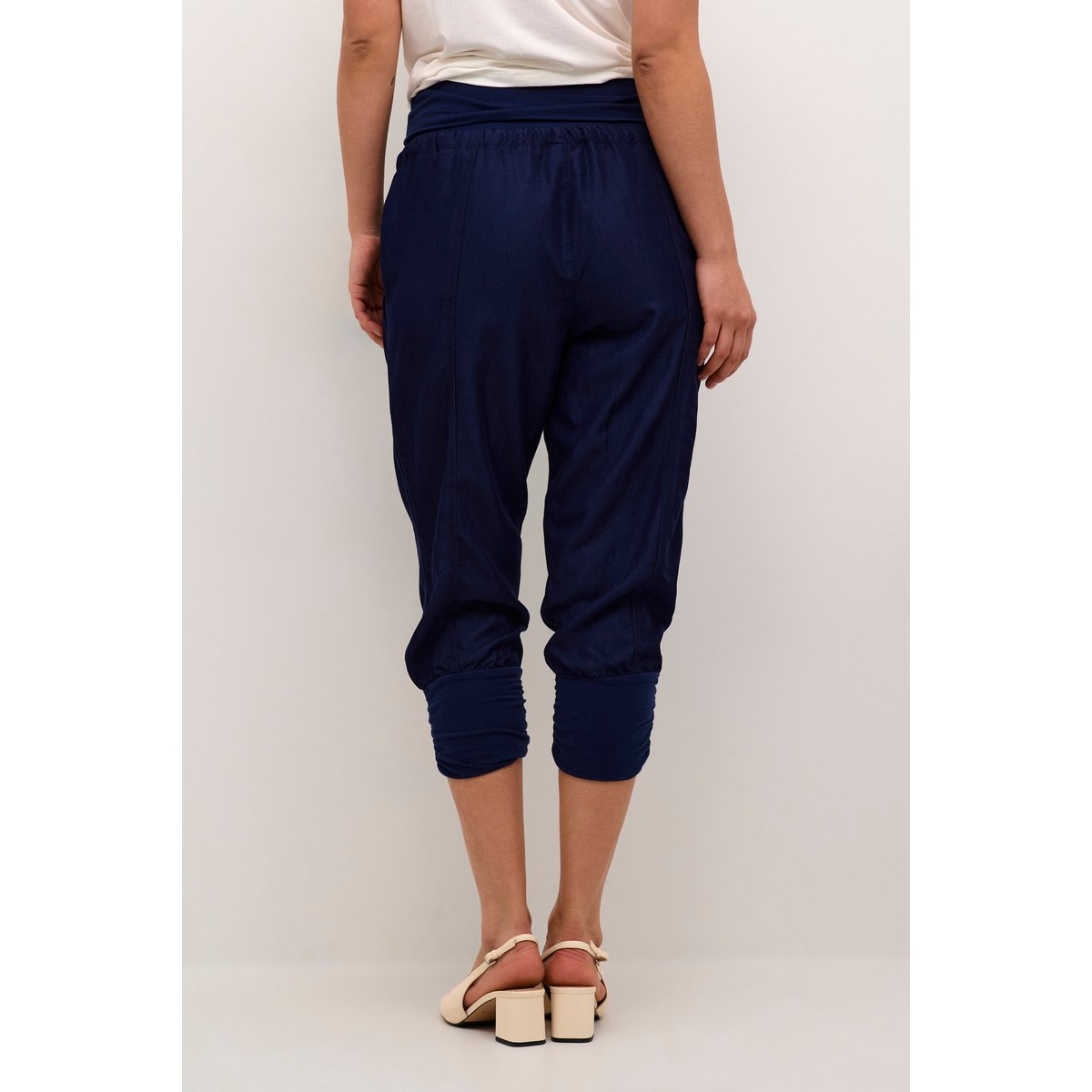 Pantalon casual bleu navy blazer, CREAM