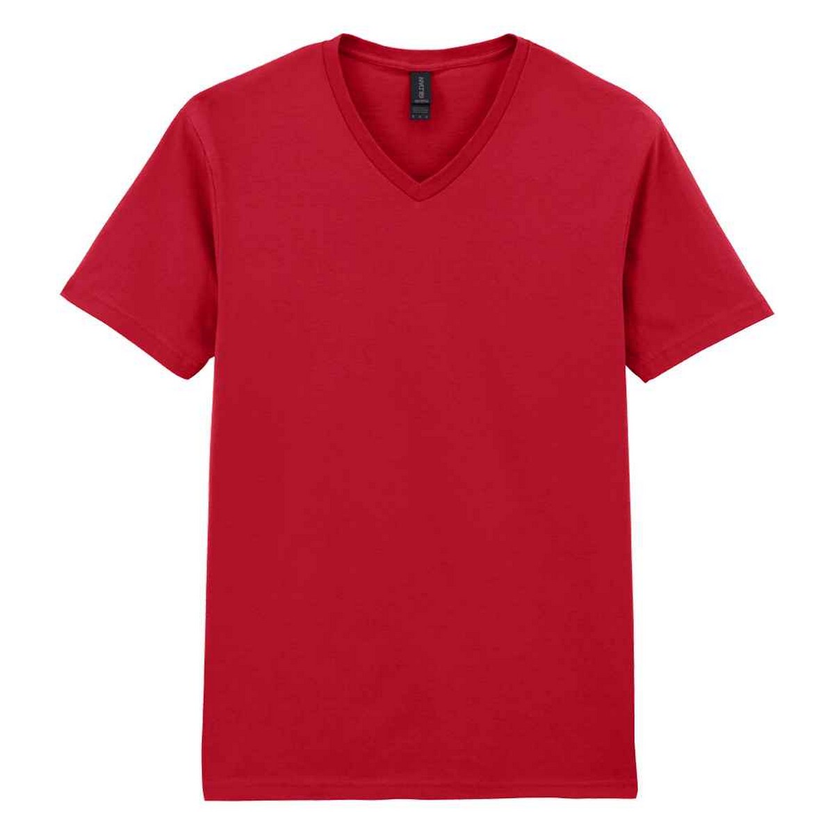 T-shirt SOFTSTYLE rouge cerise, GILDAN
