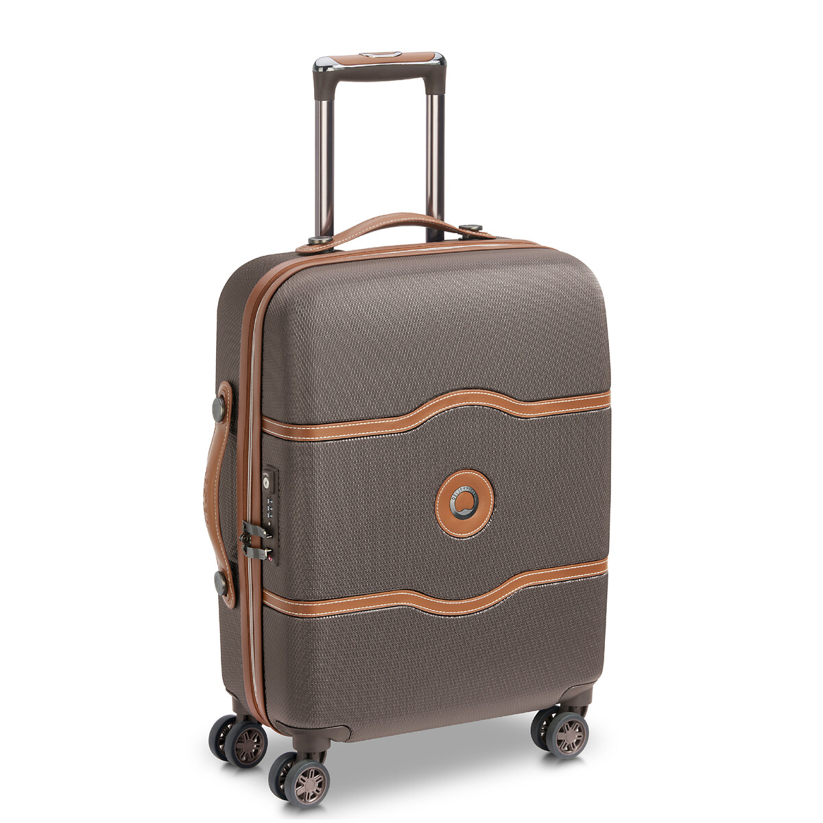 Mala de cabine Chatelet Air slim, 55cm, DELSEY castanho, DELSEY PARIS