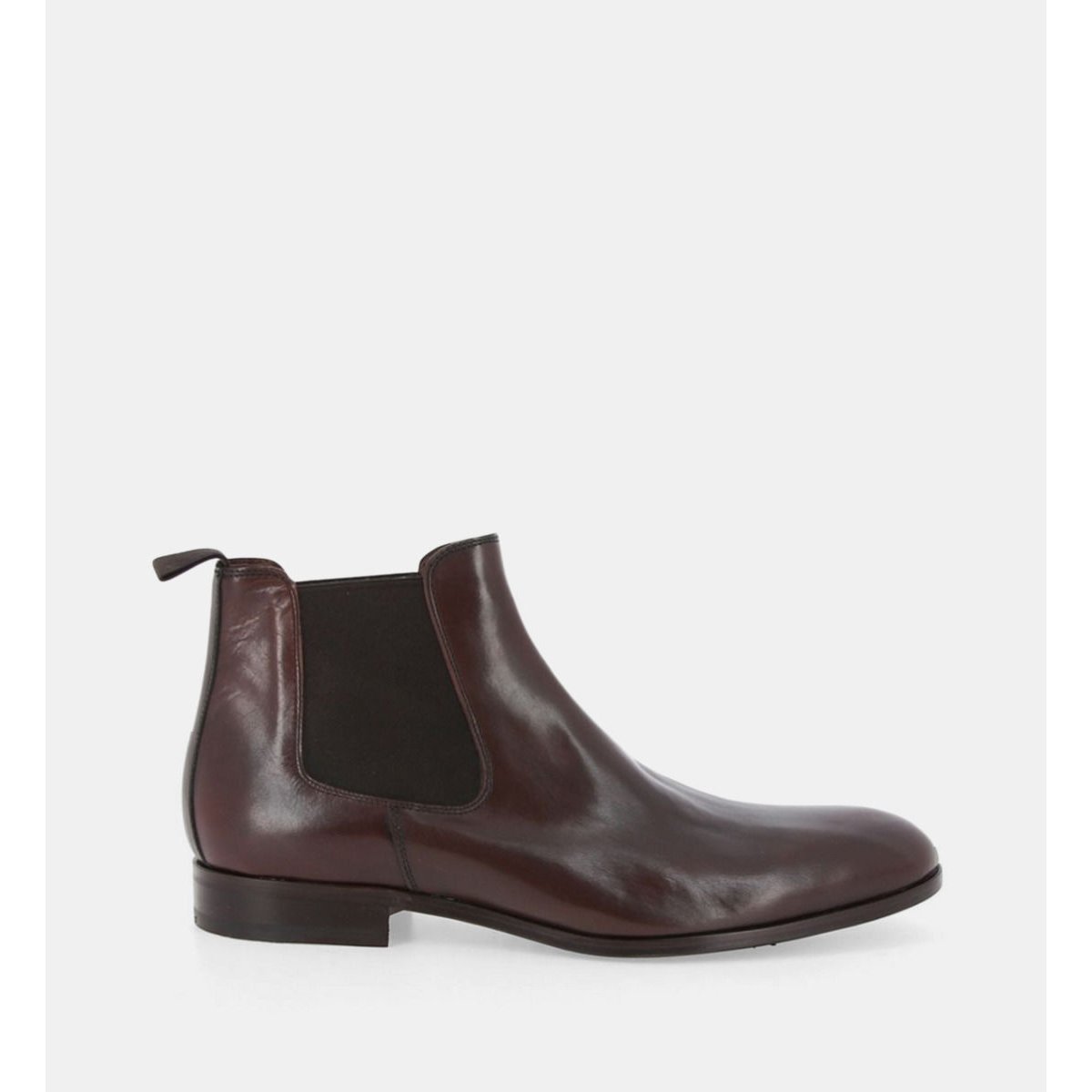 Boots chelsea auteuil cuir marron, COMPTOIR GL