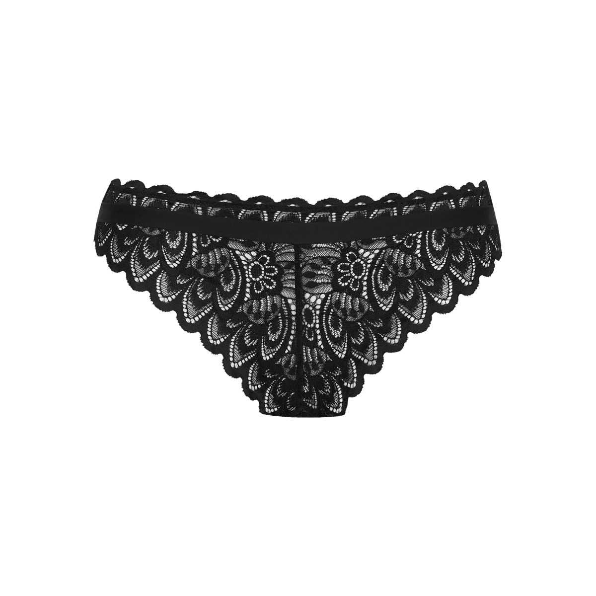 Slip DENTELLE AUDACIEUSE noir, WELL