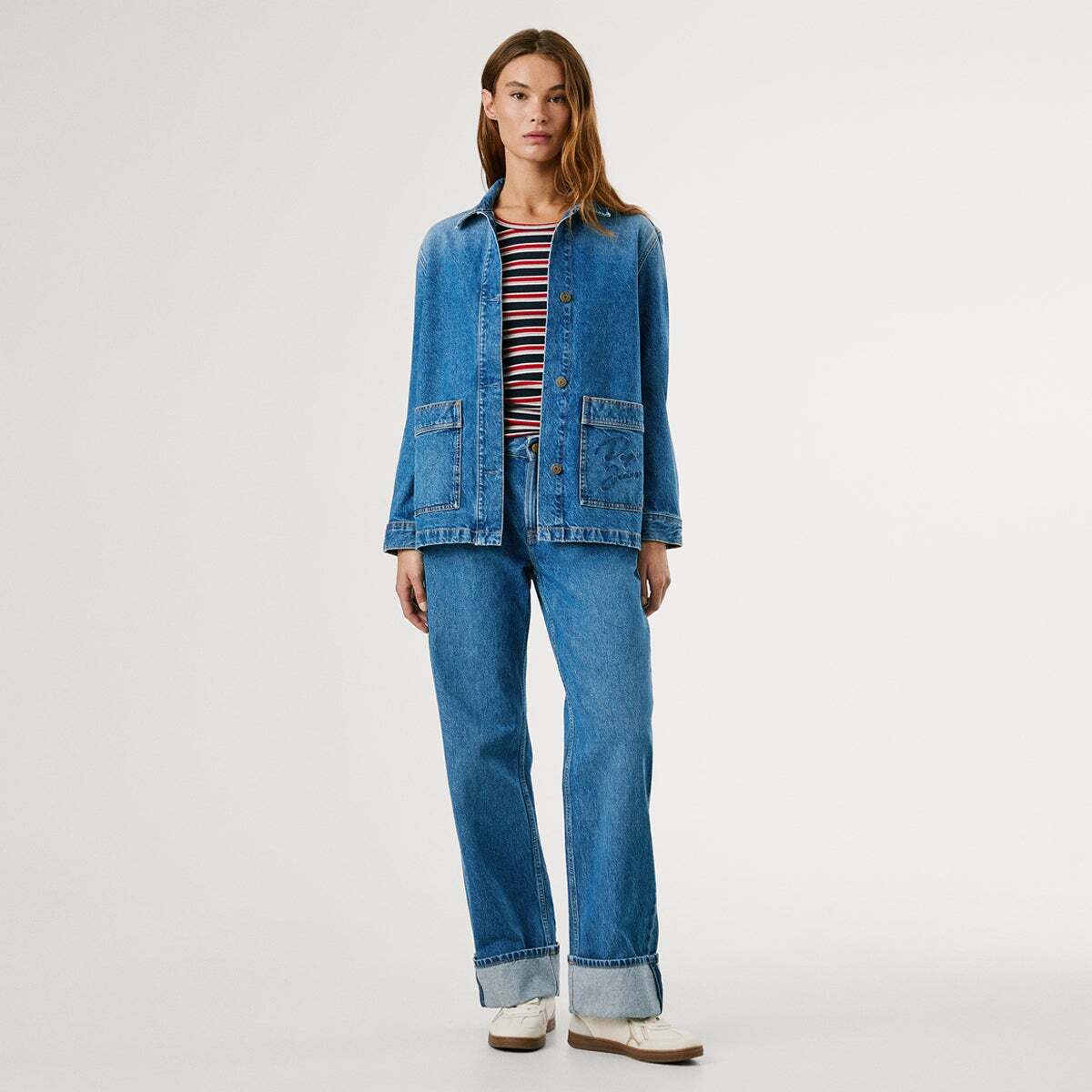 Veste Coupe Regular En Denim 12oz rgd denim, PEPE JEANS