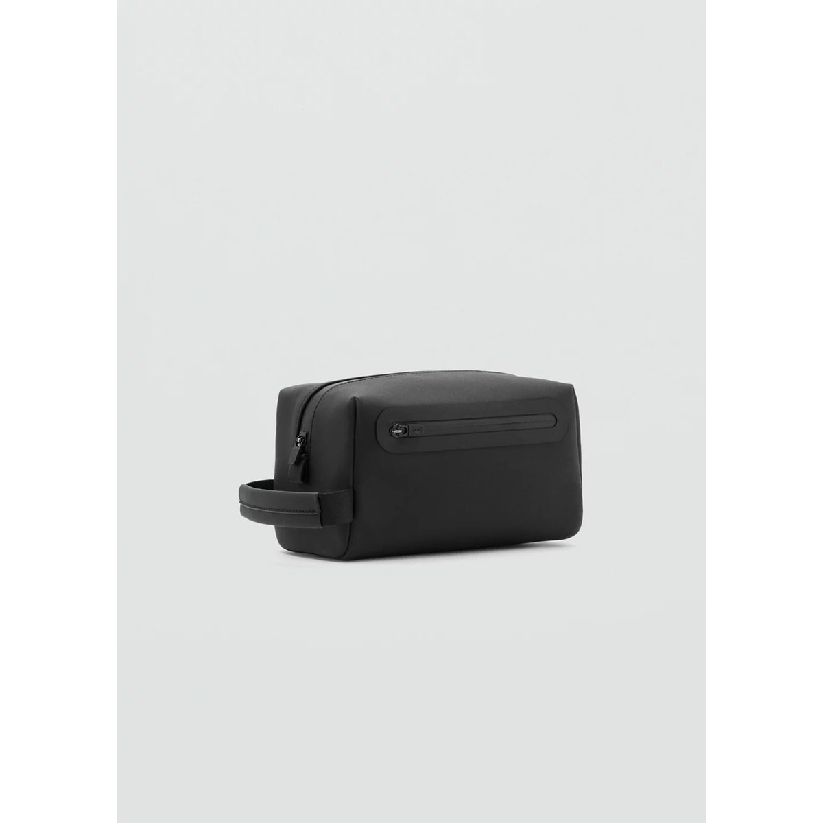 Trousse de toilette avec anse noir, MANGO MAN