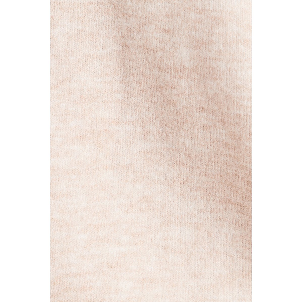 Pull col v avec broderie beige, BREAL