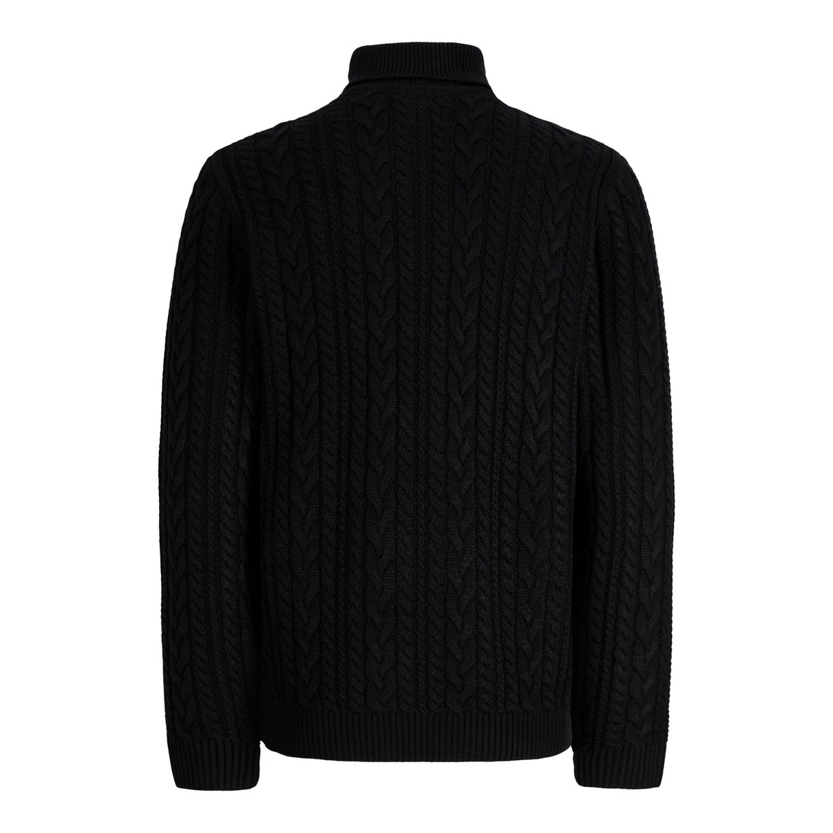 Pull En Maille black 1, JACK & JONES