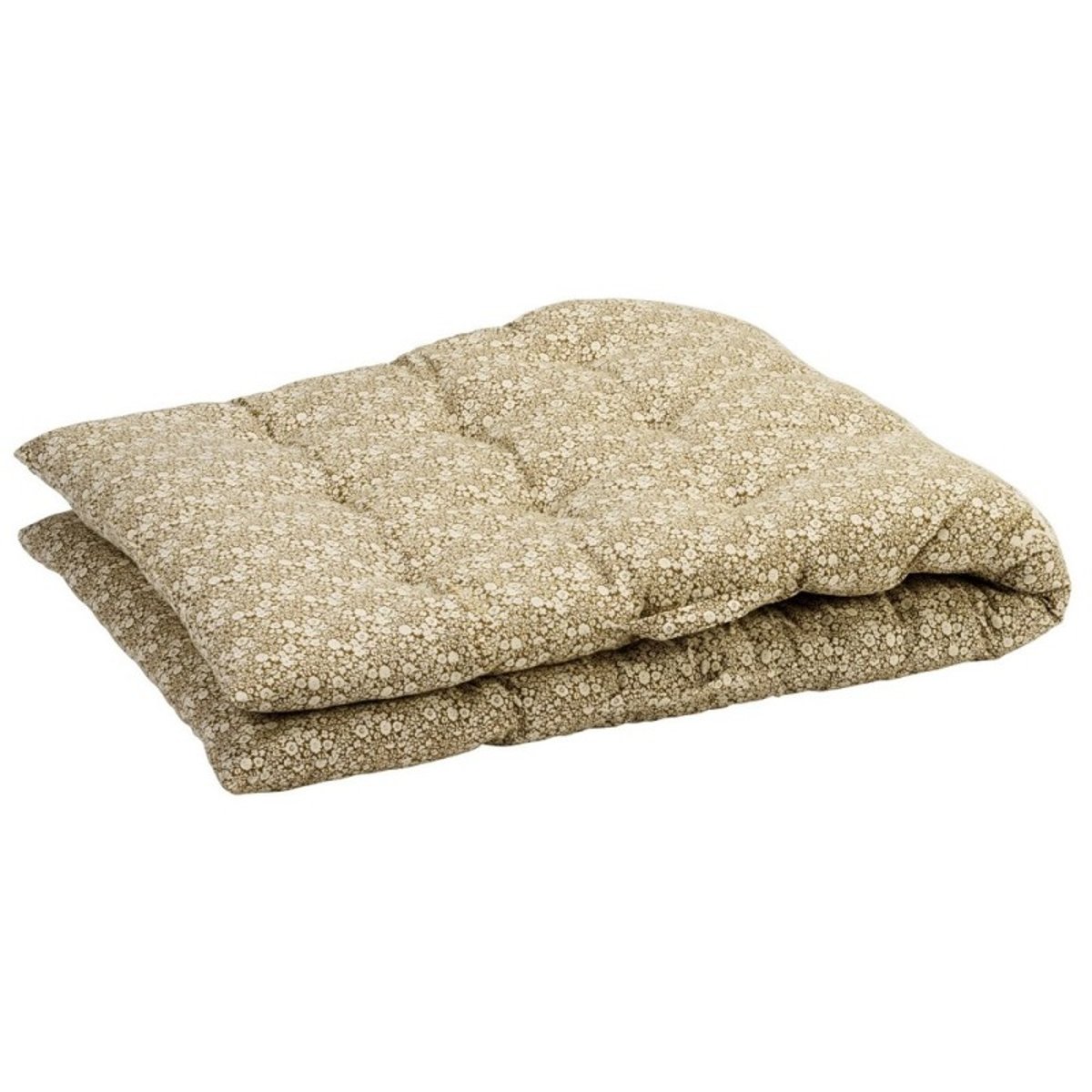 Matelas de sol imprimé petites fleurs caramel, MADAM STOLTZ