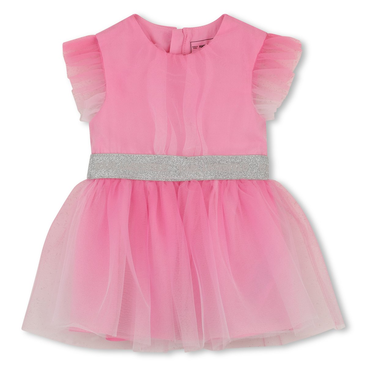 Robe de cérémonie pink frosting, KARL LAGERFELD KIDS