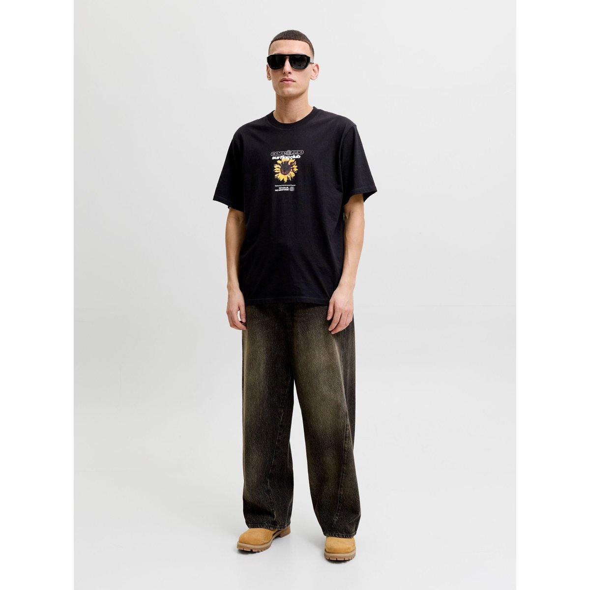 T-Shirt black 1, JACK & JONES