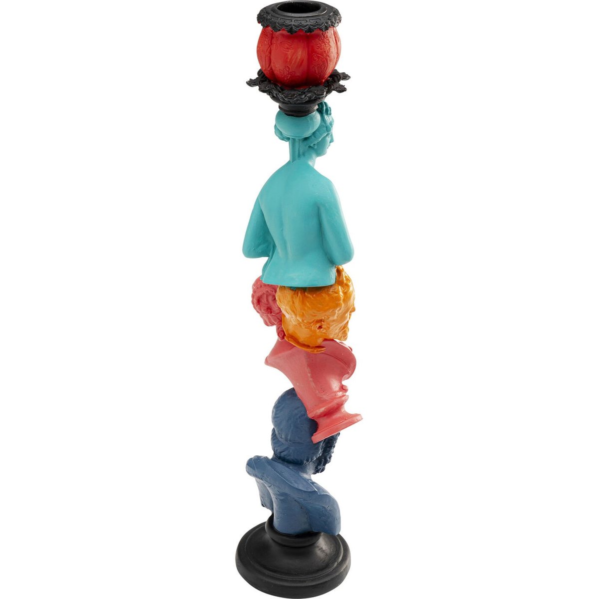 Bougeoir quatre bustes couleur unique, KARE DESIGN
